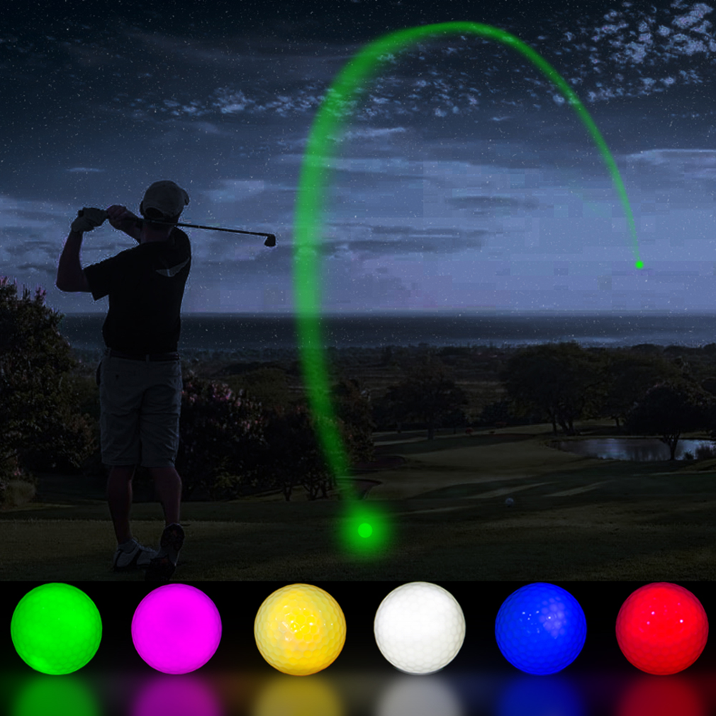 THIODOON  LED Golf Balls for Night Sports (6 Pack)