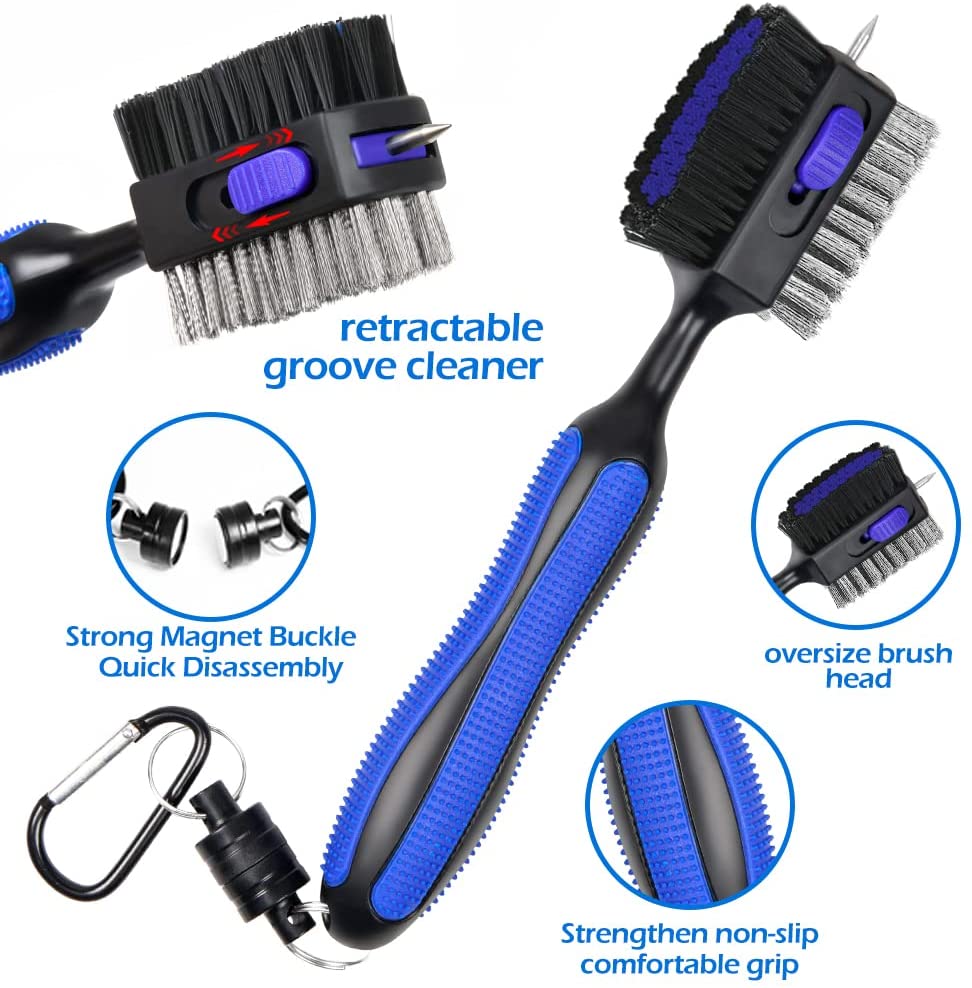 V-Groove Cleaning Brush, Metal & Nylon