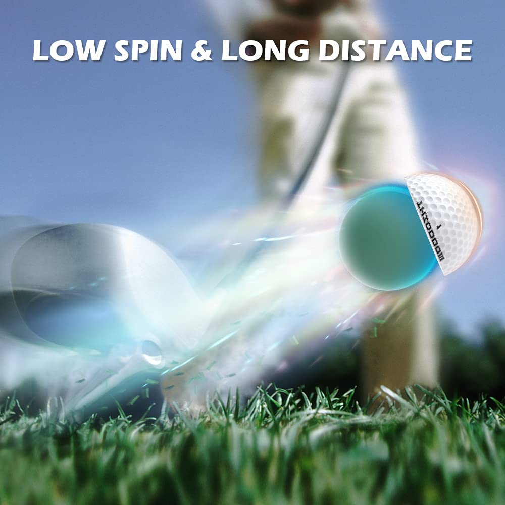 THIODOON 12 Pack Distance Golf Balls